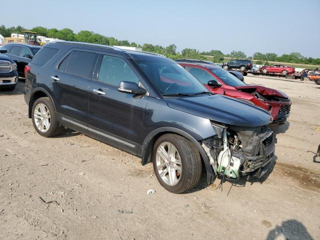 1FM5K8F83HGC27631 - 2017 FORD EXPLORER LIMITED BLACK photo 4