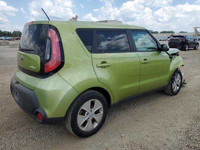 KNDJN2A22E7733568 - 2014 KIA SOUL GREEN photo 3