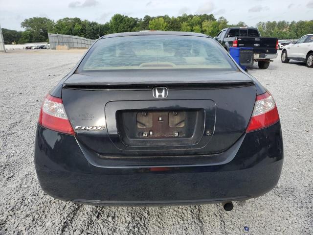 2HGFG11686H548669 - 2006 HONDA CIVIC LX BLACK photo 6