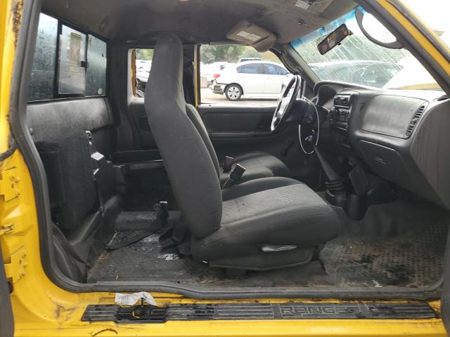 1FTZR45E53PA12634 - 2003 FORD RANGER SUPER CAB YELLOW photo 10