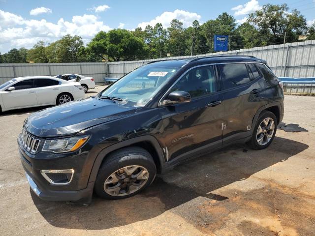 3C4NJDCB0LT119309 - 2020 JEEP COMPASS LIMITED BLACK photo 1