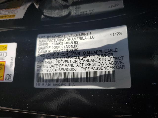 19UDE4H32RA020056 - 2024 ACURA INTEGRA A-SPEC BLACK photo 13
