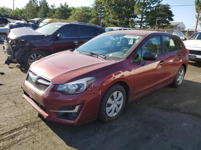 JF1GPAA60G8256353 - 2016 SUBARU IMPREZA BURGUNDY photo 1