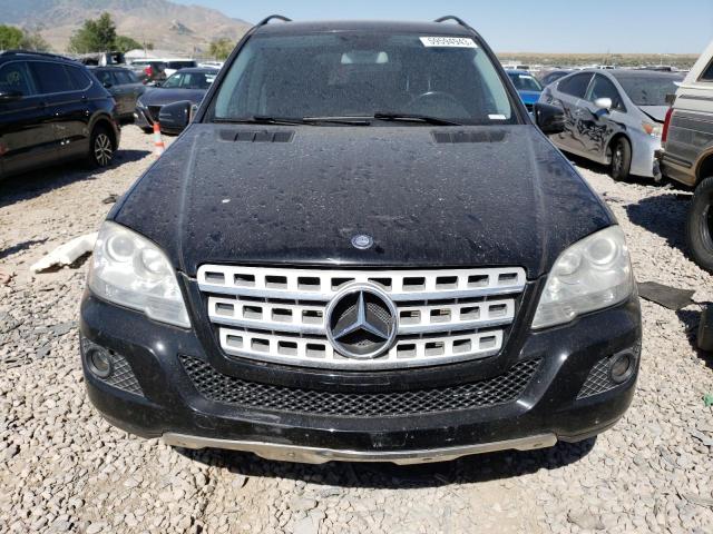 4JGBB8GB2BA637859 - 2011 MERCEDES-BENZ ML 350 4MATIC BLACK photo 5