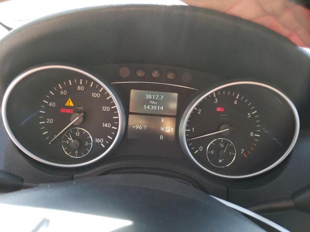 4JGBB8GB2BA637859 - 2011 MERCEDES-BENZ ML 350 4MATIC BLACK photo 9