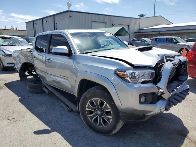 3TMAZ5CN5NM176951 - 2022 TOYOTA TACOMA DOUBLE CAB SILVER photo 4