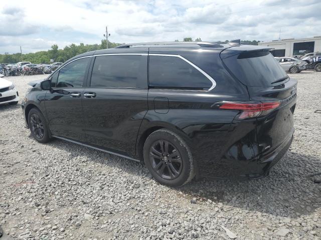 5TDDSKFC1RS120439 - 2024 TOYOTA SIENNA XSE BLACK photo 2