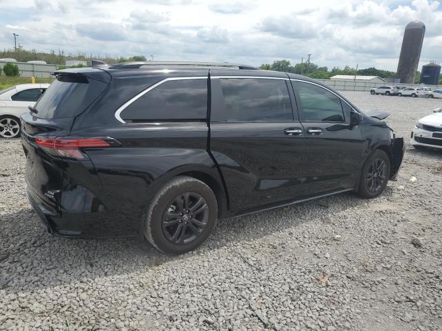 5TDDSKFC1RS120439 - 2024 TOYOTA SIENNA XSE BLACK photo 3