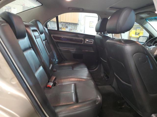 3LNHM28T08R665053 - 2008 LINCOLN MKZ GOLD photo 10