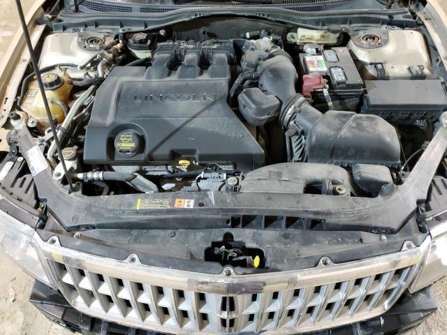 3LNHM28T08R665053 - 2008 LINCOLN MKZ GOLD photo 11