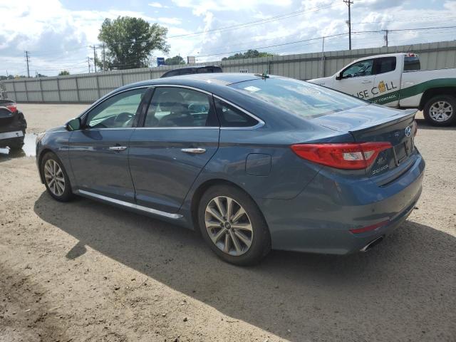 5NPE34AF5GH325411 - 2016 HYUNDAI SONATA SPORT BLUE photo 2