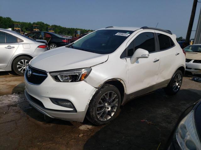 KL4CJ1SB6HB034887 - 2017 BUICK ENCORE SPORT TOURING WHITE photo 1