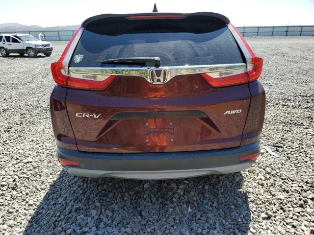 2HKRW6H33JH224486 - 2018 HONDA CR-V LX MAROON photo 6