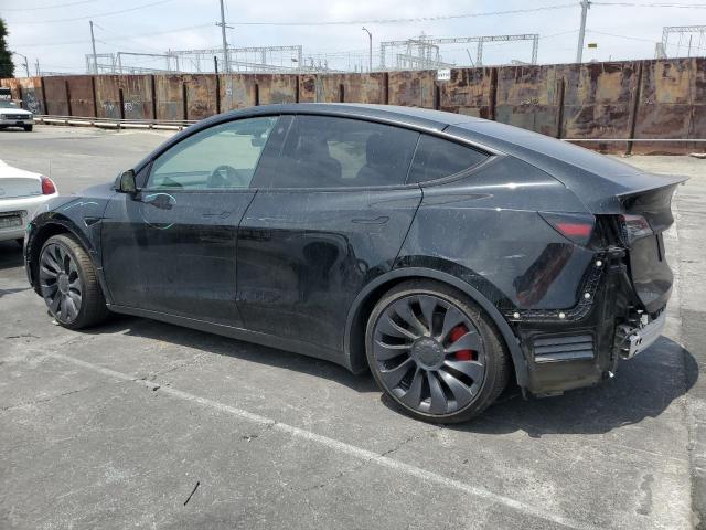 7SAYGDEF1NF484582 - 2022 TESLA MODEL Y 黑色 照片 2