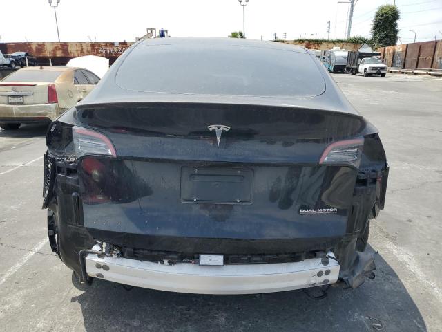 7SAYGDEF1NF484582 - 2022 TESLA MODEL Y 黑色 照片 6