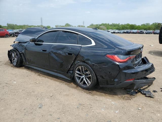 WBA73AV05RFS27955 - 2024 BMW 430XI GRAN COUPE BLACK photo 2