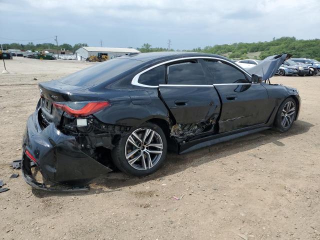 WBA73AV05RFS27955 - 2024 BMW 430XI GRAN COUPE BLACK photo 3