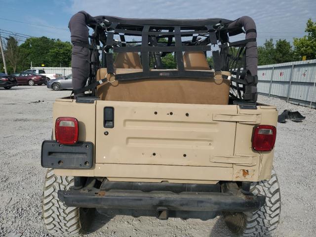 1J4FY19S5VP498024 - 1997 JEEP WRANGLER / SPORT TAN photo 6