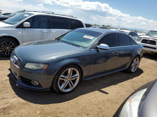 WAUBGAFL3BA040451 - 2011 AUDI S4 PREMIUM PLUS GRAY photo 1