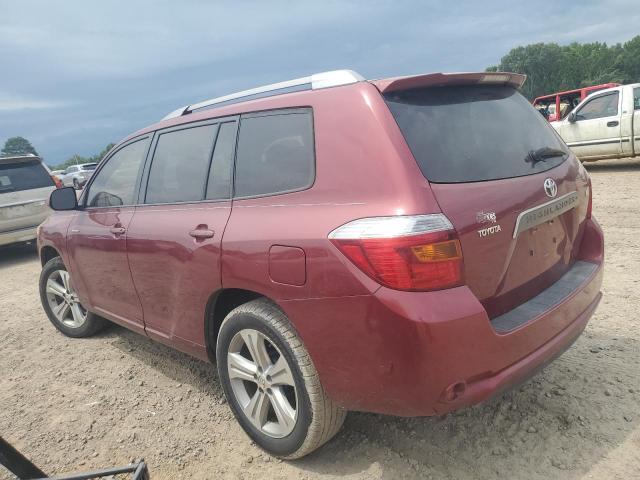 JTEDS43AX82046079 - 2008 TOYOTA HIGHLANDER SPORT BURGUNDY photo 2