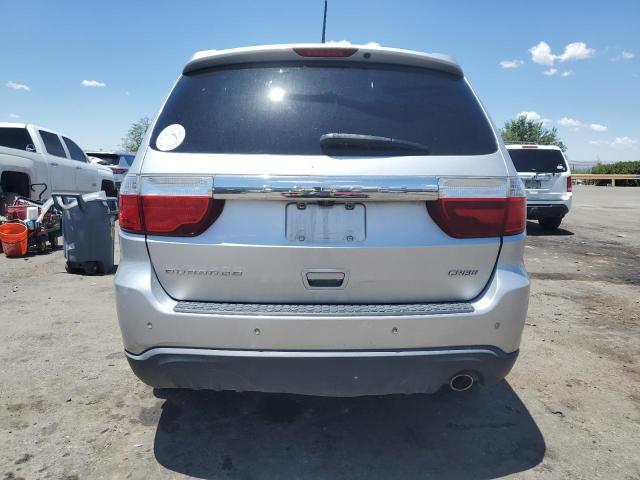 1D4RD4GG5BC731906 - 2011 DODGE DURANGO CREW SILVER photo 6