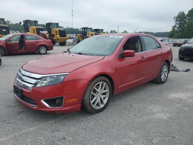 3FAHP0JG4BR112108 - 2011 FORD FUSION SEL RED photo 1