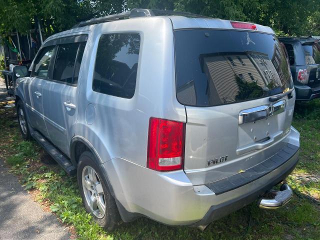 5FNYF4H51AB010483 - 2010 HONDA PILOT EXL SILVER photo 3