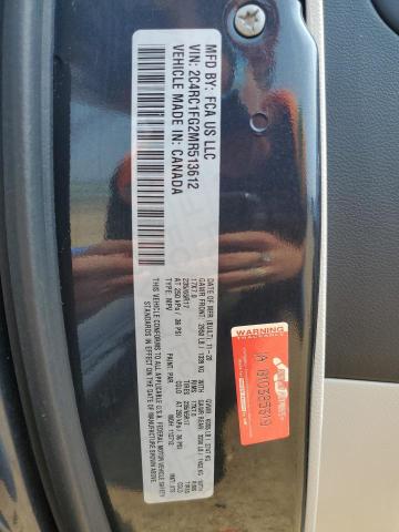 2C4RC1FG2MR513612 - 2021 CHRYSLER PACIFICA TOURING Azul foto 14