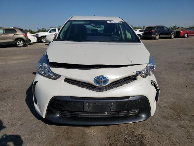 JTDZN3EU7HJ059364 - 2017 TOYOTA PRIUS V WHITE photo 5