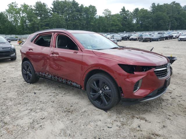 LRBFZPR45ND163384 - 2022 BUICK ENVISION ESSENCE Қызыл фото 4