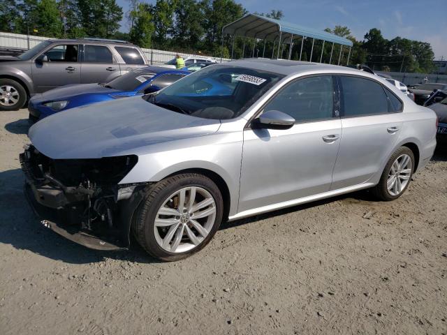 1VWLA7A32KC008899 - 2019 VOLKSWAGEN PASSAT WOLFSBURG SILVER photo 1