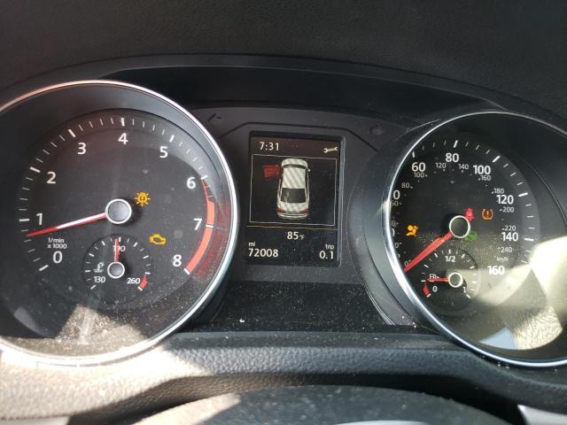 1VWLA7A32KC008899 - 2019 VOLKSWAGEN PASSAT WOLFSBURG SILVER photo 9