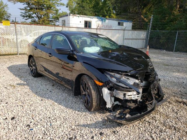 2HGFC2F84MH552422 - 2021 HONDA CIVIC SPORT 黑色 照片 1
