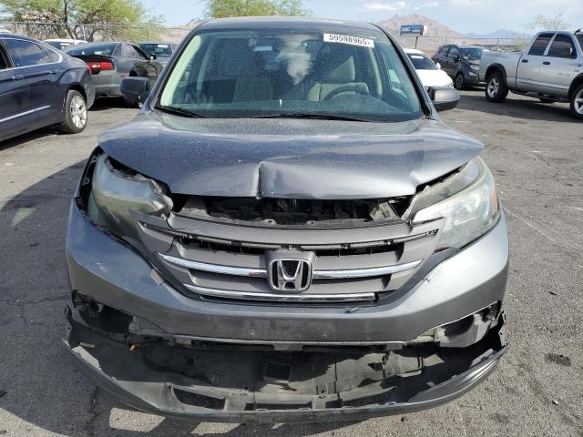2HKRM3H37CH510039 - 2012 HONDA CR-V LX GRAY photo 5