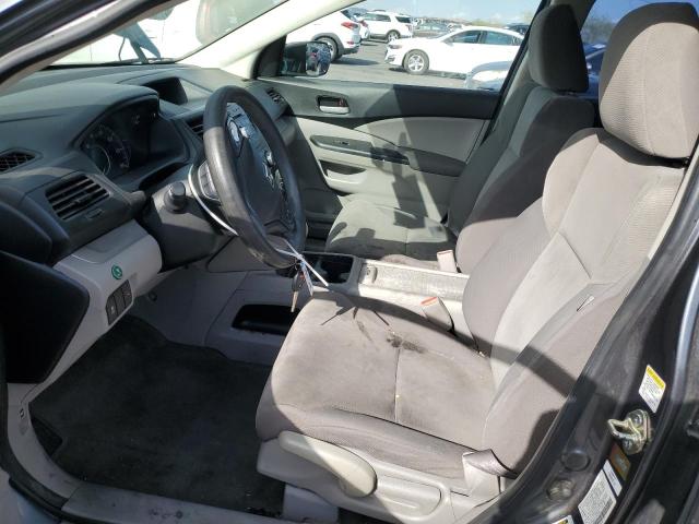2HKRM3H37CH510039 - 2012 HONDA CR-V LX GRAY photo 7