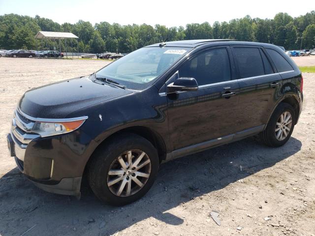 2FMDK3KC1DBB09104 - 2013 FORD EDGE LIMITED BLACK photo 1