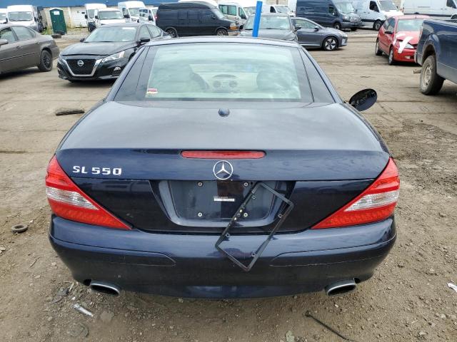 WDBSK71FX7F130002 - 2007 MERCEDES-BENZ SL 550 BLUE photo 6