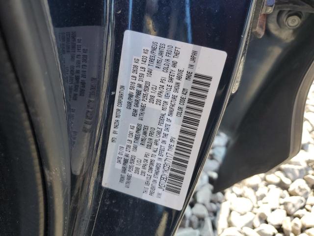 JM3TCBDY1K0317117 - 2019 MAZDA CX-9 GRAND TOURING BLUE photo 13