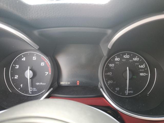 ZASPAKBN3M7D02290 - 2021 ALFA ROMEO STELVIO TI WHITE photo 9