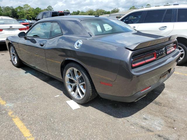 2C3CDZJG5NH174610 - 2022 DODGE CHALLENGER GT CHARCOAL photo 2