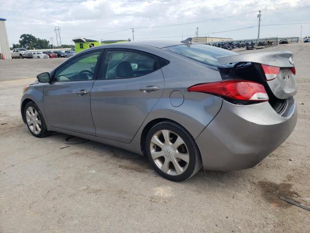 KMHDH4AE8BU101290 - 2011 HYUNDAI ELANTRA GLS GRAY photo 2