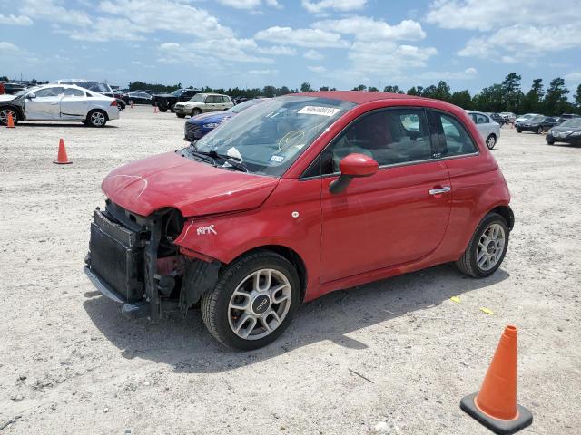 3C3CFFDR1CT370067 - 2012 FIAT 500 POP RED photo 1