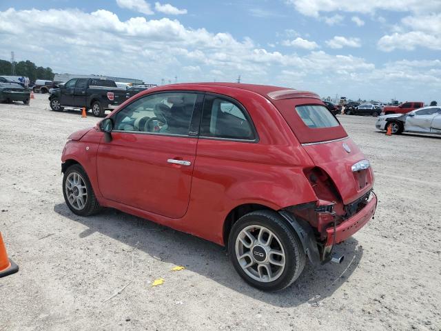 3C3CFFDR1CT370067 - 2012 FIAT 500 POP RED photo 2