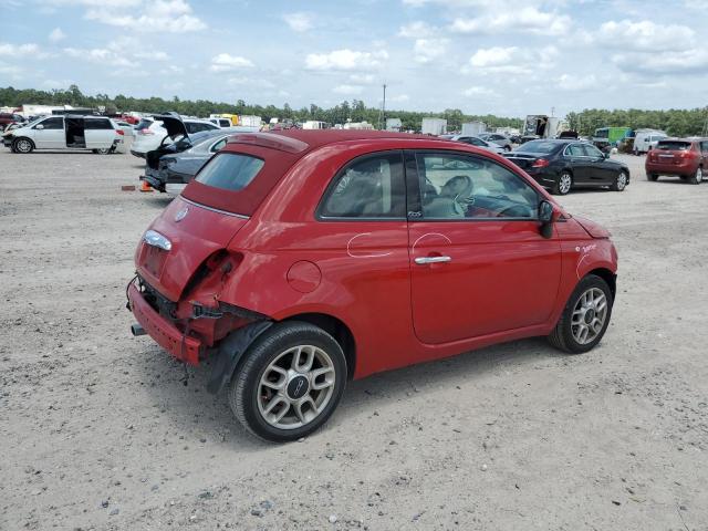 3C3CFFDR1CT370067 - 2012 FIAT 500 POP RED photo 3