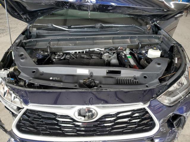 5TDCZRAH7LS014572 - 2020 TOYOTA HIGHLANDER L BLUE photo 12