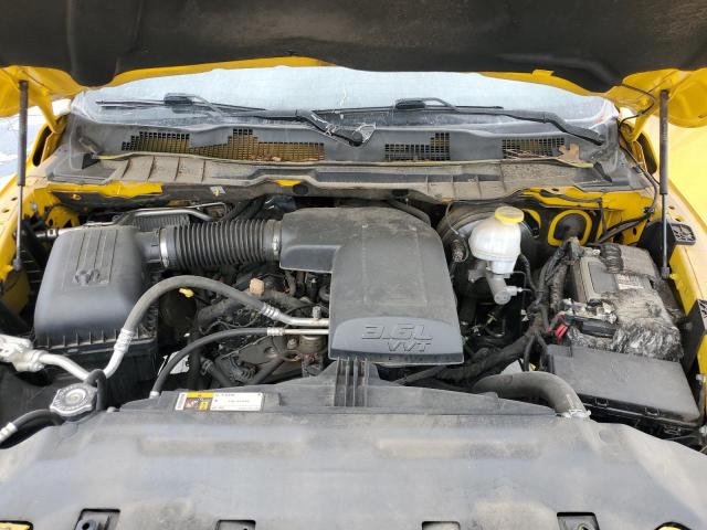 1C6RR6FG3KS732822 - 2019 RAM 1500 CLASS TRADESMAN YELLOW photo 11