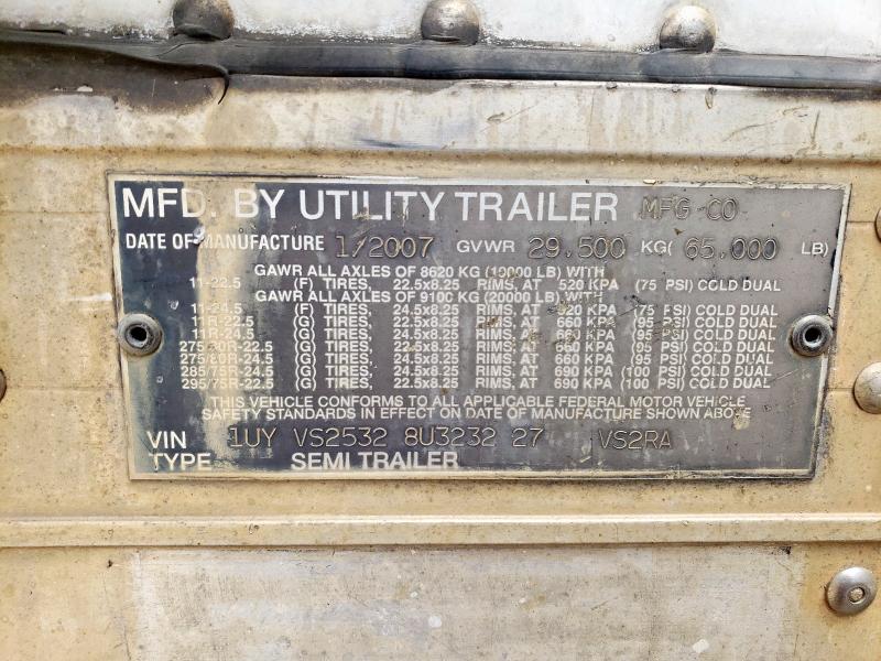 1UYVS25328U323227 - 2008 UTILITY VS2RA WHITE photo 10