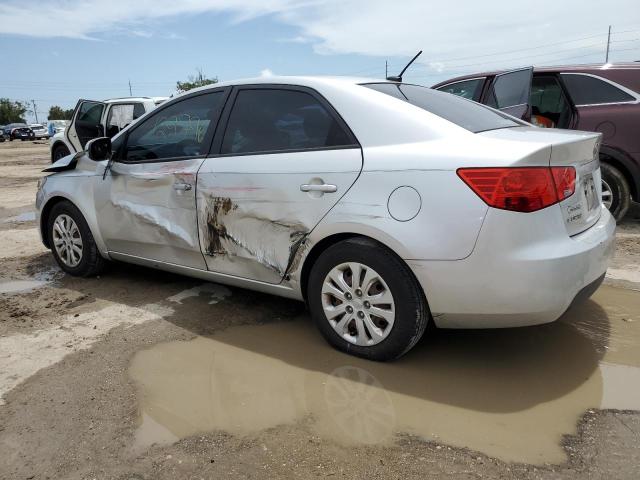 KNAFU4A21D5722797 - 2013 KIA FORTE EX SILVER photo 2