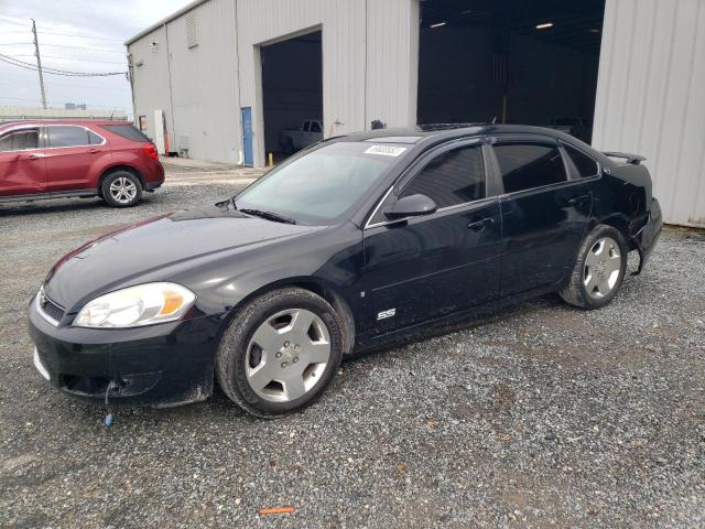 2G1WD58C281354122 - 2008 CHEVROLET IMPALA SUPER SPORT BLACK photo 1