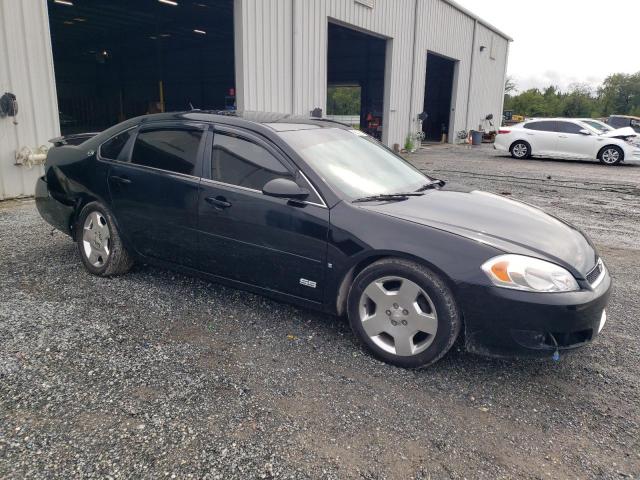 2G1WD58C281354122 - 2008 CHEVROLET IMPALA SUPER SPORT BLACK photo 4